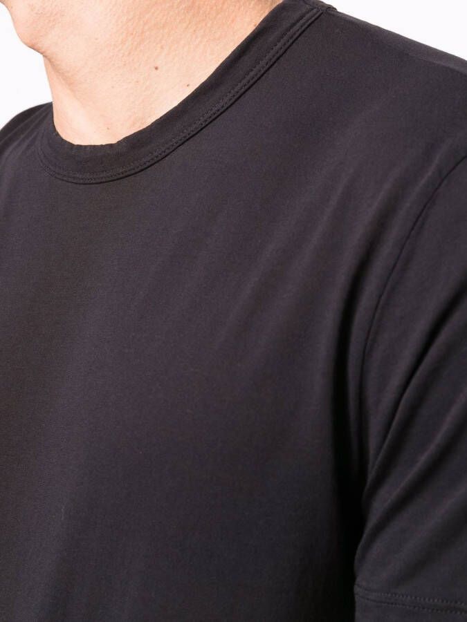 James Perse Katoenen T-shirt Zwart