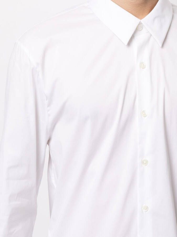 James Perse Popeline overhemd Wit