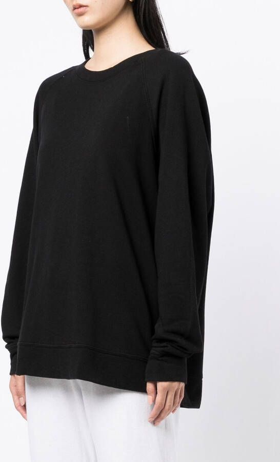 James Perse Ruimvallende sweater Zwart
