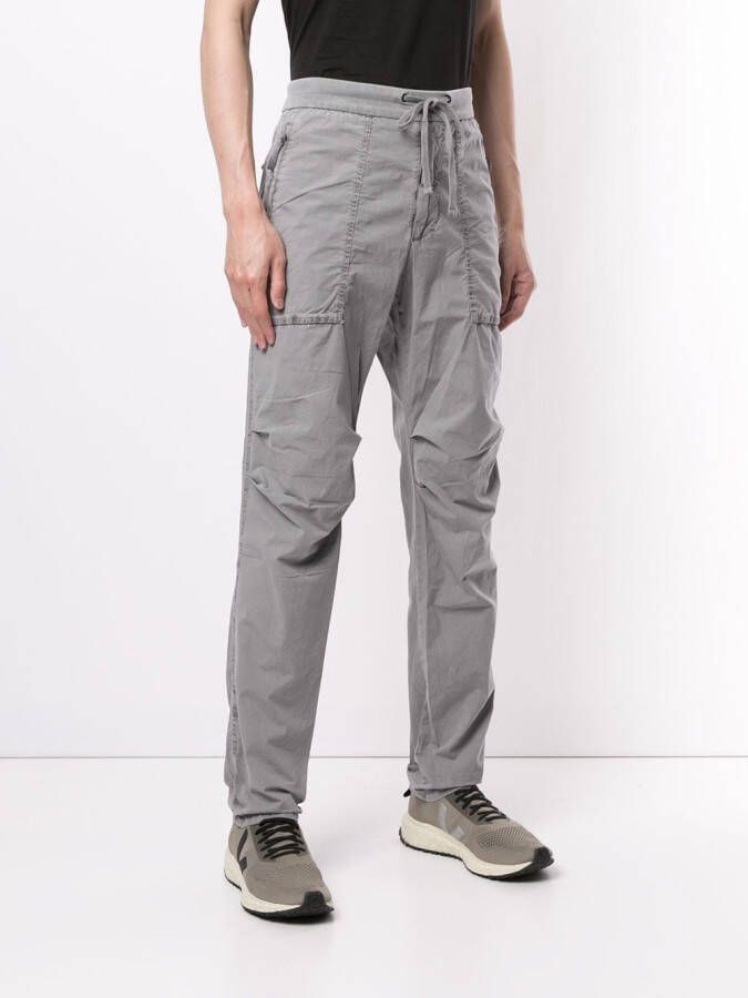 James Perse Straight broek Grijs