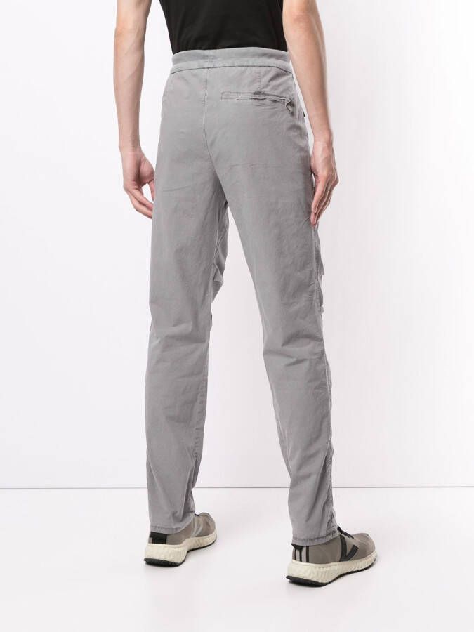James Perse Straight broek Grijs