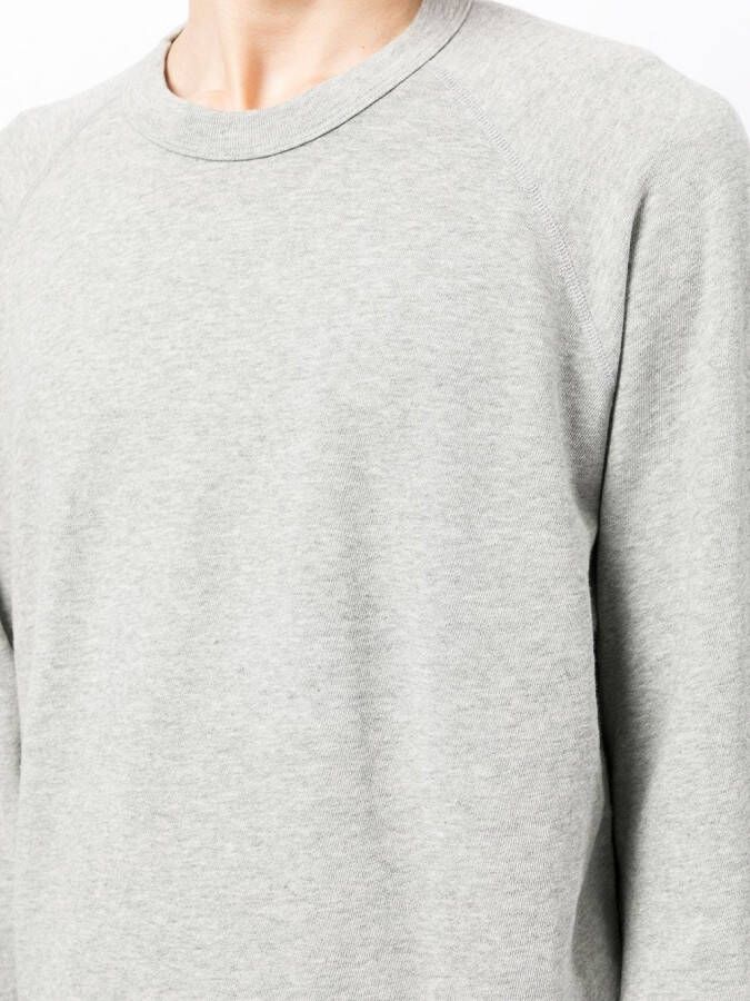 James Perse Sweater met ronde hals Grijs