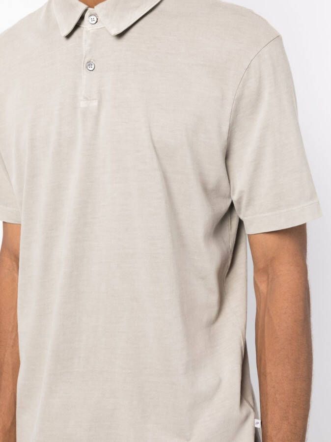 James Perse T-shirt met capuchon Grijs