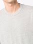 James Perse T-shirt met melange-effect Grijs - Thumbnail 5