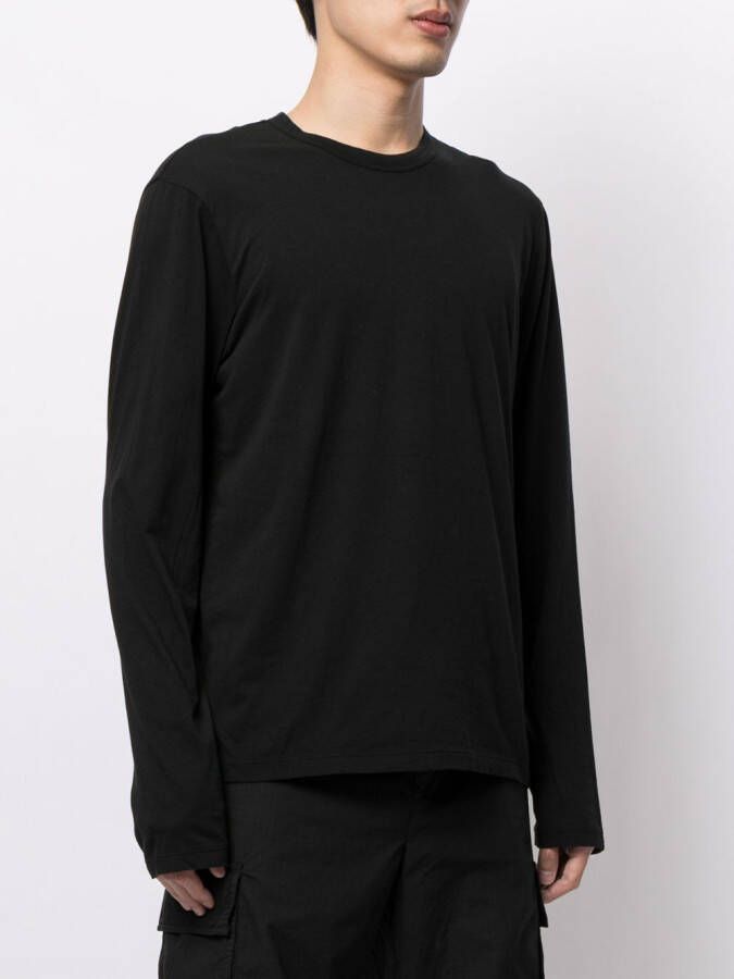 James Perse T-shirt met print Zwart