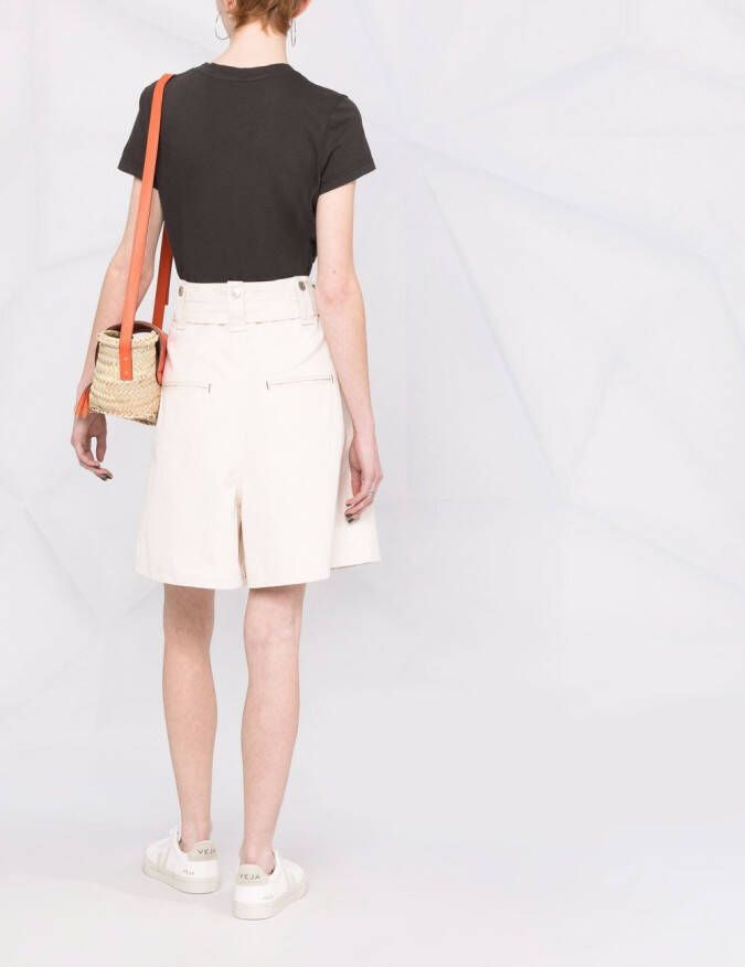 James Perse T-shirt met raglanmouwen Grijs