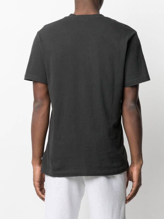 James Perse T-shirt met V-hals Grijs