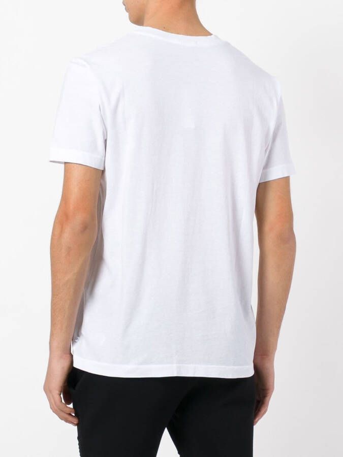 James Perse T-shirt met V-hals Wit