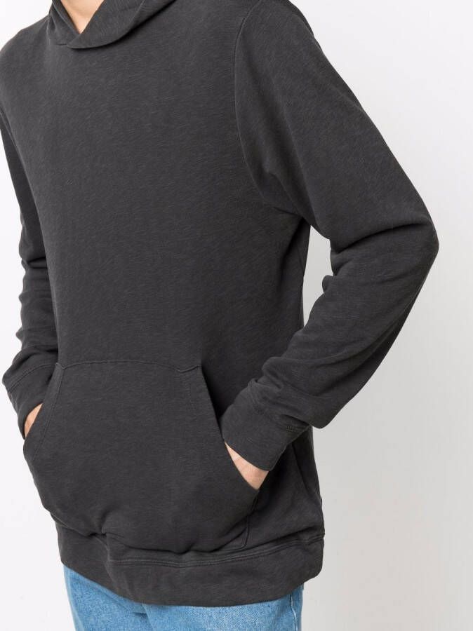 James Perse Terry hoodie Grijs