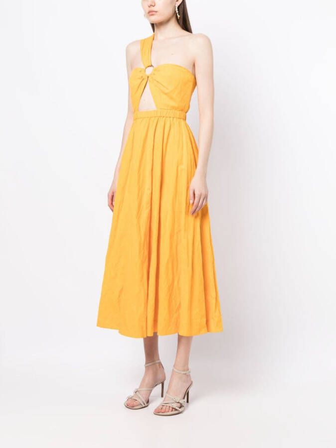 Jason Wu Asymmetrische jurk Oranje