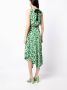 Jason Wu Asymmetrische mini-jurk Groen - Thumbnail 4