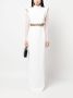 JEAN-LOUIS SABAJI Maxi-jurk met kettingdetail Wit - Thumbnail 2