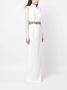 JEAN-LOUIS SABAJI Maxi-jurk met kettingdetail Wit - Thumbnail 3