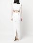 JEAN-LOUIS SABAJI Maxi-jurk met kettingdetail Wit - Thumbnail 4