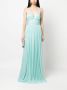 JEAN-LOUIS SABAJI Strapless maxi-jurk Blauw - Thumbnail 2
