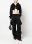 Jean Paul Gaultier Hoodie met rits Zwart - Thumbnail 2