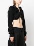 Jean Paul Gaultier Hoodie met rits Zwart - Thumbnail 3