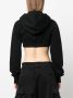 Jean Paul Gaultier Hoodie met rits Zwart - Thumbnail 4