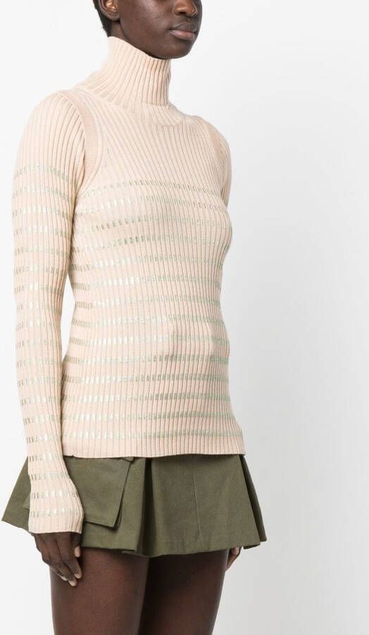 Jean Paul Gaultier Trui Beige