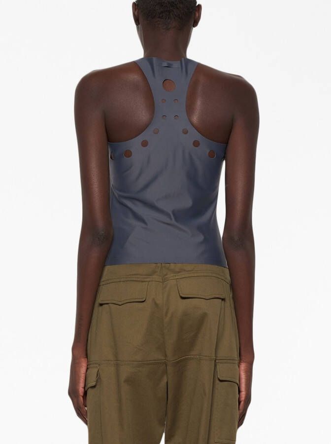 Jean Paul Gaultier Top met ronde hals Grijs