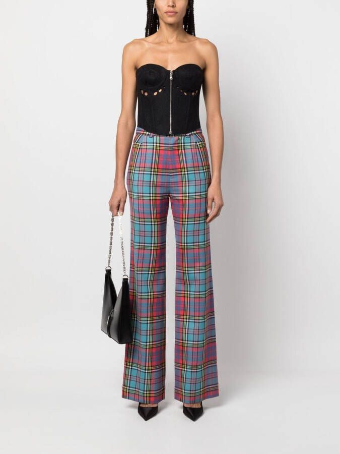 Jean Paul Gaultier Top met veters Grijs