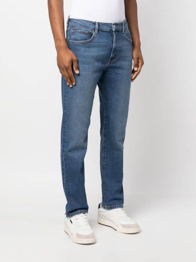 Jeanerica Jeans met toelopende pijpen Blauw