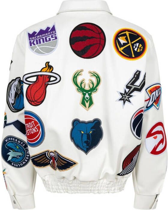 Jeff Hamilton x NBA College bomberjack Wit