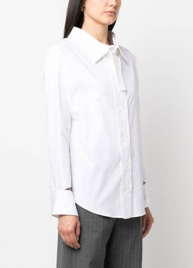 Jejia Blouse met split Wit
