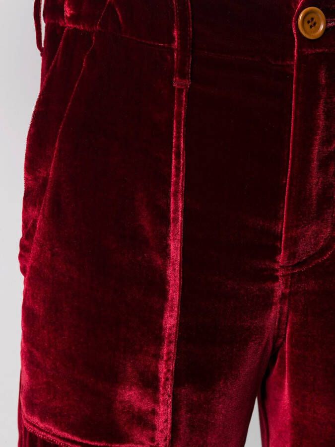Jejia Cropped broek Rood