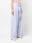 Jejia Gestreepte palazzo broek Blauw - Thumbnail 3