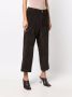 Jejia Ribfluwelen broek Bruin - Thumbnail 3