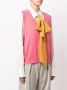 Jejia Vest met geknoopt detail Roze - Thumbnail 3