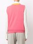 Jejia Vest met geknoopt detail Roze - Thumbnail 4