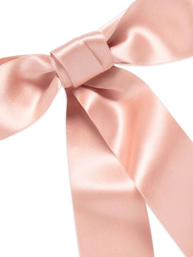 Jennifer Behr Baret met strik Roze