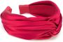 Jennifer Behr Gedraaide haarband Rood - Thumbnail 2