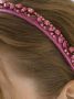 Jennifer Behr Haarband verfraaid met kristallen Roze - Thumbnail 3