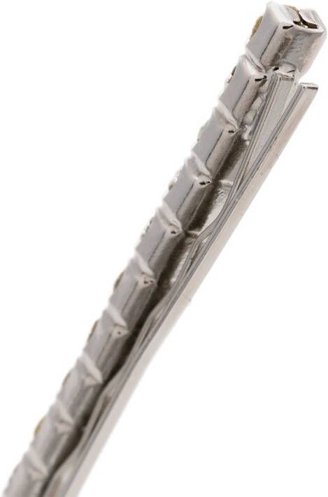 Jennifer Behr Haarclip met kristallen Metallic