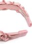Jennifer Behr Haarband met ruches Roze - Thumbnail 3