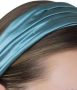 Jennifer Behr Zijden haarband Blauw - Thumbnail 3