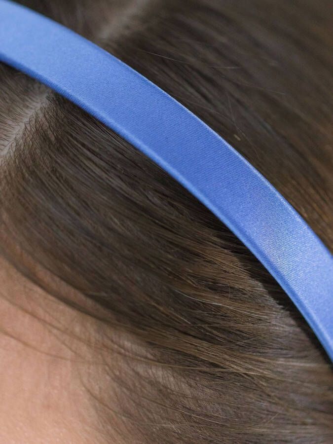 Jennifer Behr Zijden haarband Blauw