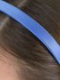 Jennifer Behr Zijden haarband Blauw - Thumbnail 3