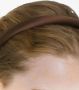 Jennifer Behr Zijden haarband Bruin - Thumbnail 3
