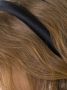 Jennifer Behr Zijden haarband Zwart - Thumbnail 3