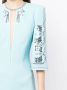 Jenny Packham Ava three-quarter sleeve gown Blauw - Thumbnail 5