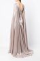 Jenny Packham Avondjurk met cape mouwen Roze - Thumbnail 4