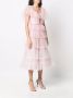 Jenny Packham Gelaagde jurk Roze - Thumbnail 3