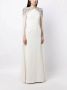 Jenny Packham Avondjurk verfraaid met kristallen Wit - Thumbnail 3