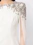Jenny Packham Avondjurk verfraaid met kristallen Wit - Thumbnail 5
