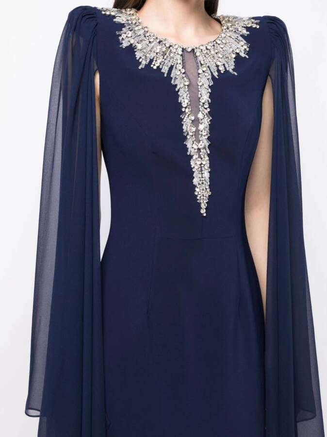 Jenny Packham Lily jurk Blauw