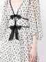 Jenny Packham Midi-jurk met strikdetail Wit - Thumbnail 4